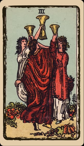 Three of Cups