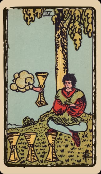 Four of Cups