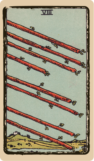 Eight of Wands
